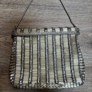 Vintage Delill Beaded Evening Bag 1950s